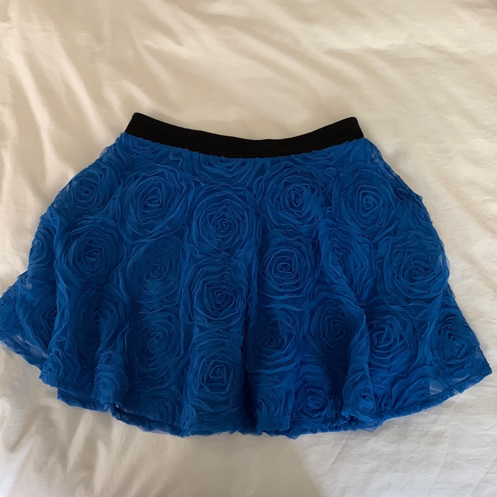 Blue skirt